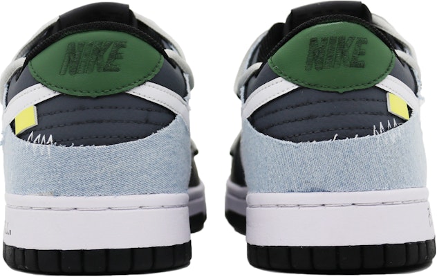 【客製化球鞋】Nike Dunk Low 綠洲天堂藍色 解構 牛仔 貼布 街頭 潮流 低筒 橡膠鞋 GS 黑白灰 Shop 【客製化球鞋】Nike Dunk Low 綠洲天堂藍色 解構 牛仔 貼布 街頭 潮流 低筒 橡膠鞋 GS 黑白灰