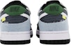 Shop 【客製化球鞋】Nike Dunk Low 綠洲天堂藍色 解構 牛仔 貼布 街頭 潮流 低筒 橡膠鞋 GS 黑白灰
