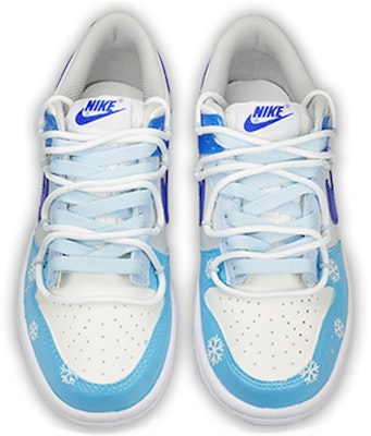 나이키 덩크 로우 '아이보리/하늘색 크리스마스 눈꽃' FB1843-141(TeamF-女款冰雪圣诞) Shop 나이키 덩크 로우 '아이보리/하늘색 크리스마스 눈꽃' FB1843-141(TeamF-女款冰雪圣诞)