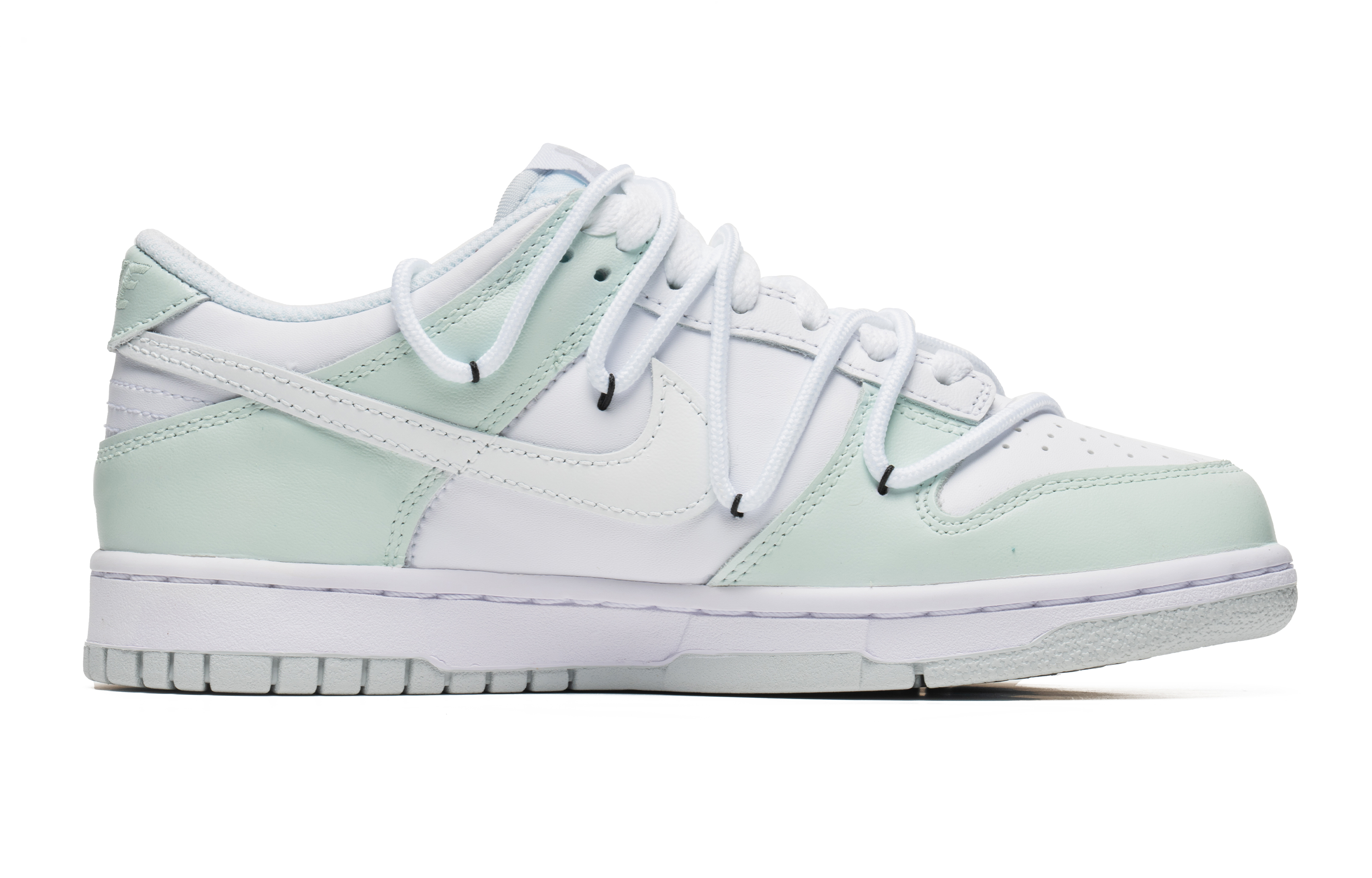 Order [Zapatillas Personalizadas] Nike Dunk Low 'Jade Ink Swoosh' DH9765-102(Team22-碧玉七夕A-BOX)