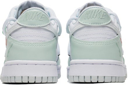 【客製球鞋】Nike Dunk Low 情誼綿綿 新中式 碧玉 潑墨 雙勾 解構 低筒 板鞋 GS 白綠 Shop 【客製球鞋】Nike Dunk Low 情誼綿綿 新中式 碧玉 潑墨 雙勾 解構 低筒 板鞋 GS 白綠