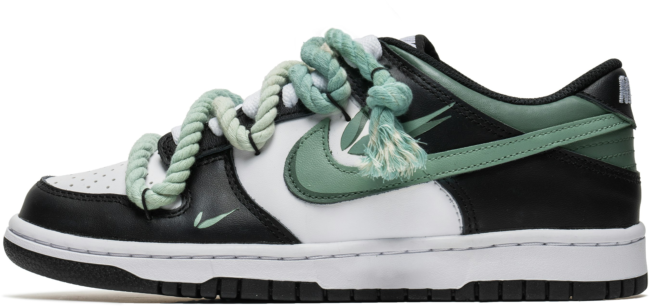 custom-shoes-nike-dunk-low-jade-panda