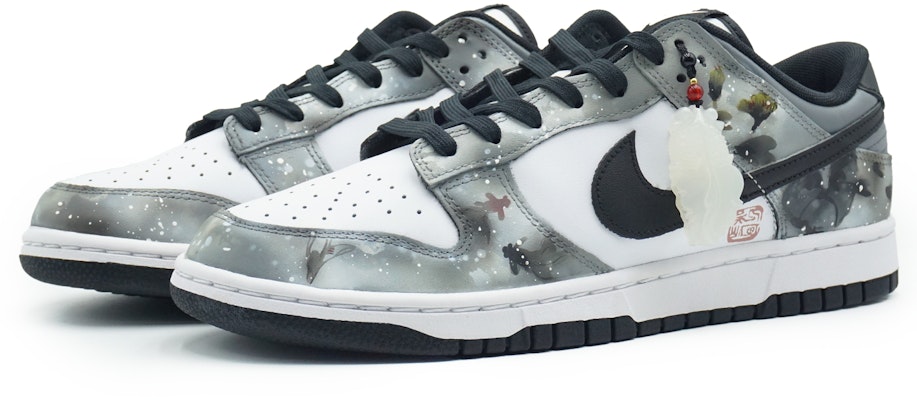 【訂製球鞋】Nike Dunk Low 玉池 中國風 新中式 黑豹 高級 穿搭戶外 解構熊貓 復古 低筒 板鞋 GS 黑白 Lookbook 【訂製球鞋】Nike Dunk Low 玉池 中國風 新中式 黑豹 高級 穿搭戶外 解構熊貓 復古 低筒 板鞋 GS 黑白