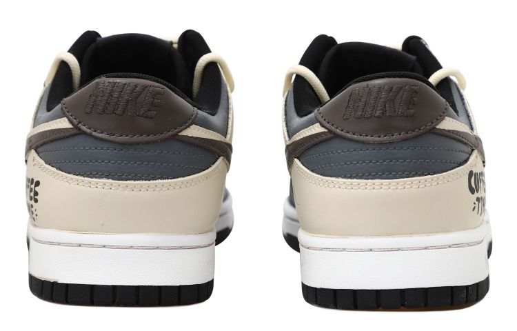 Shop 【客製球鞋】 Nike Dunk Low 爵士摩卡 咖啡時刻 雙鉤 解構鞋帶 禮盒 低筒 板鞋 GS 黑棕