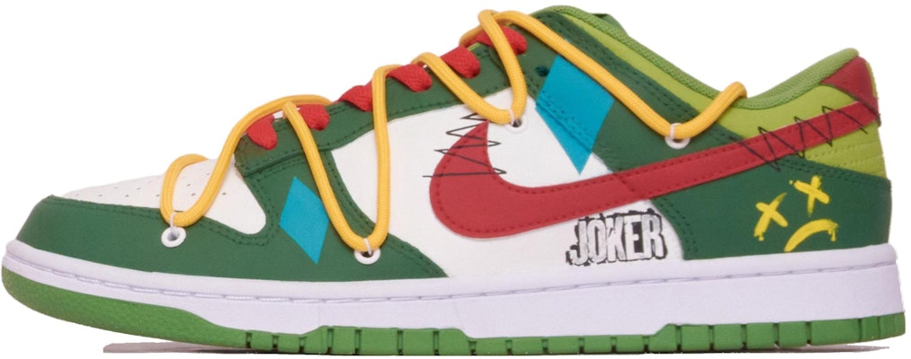 나이키 덩크 로우 '조커 그래피티 레드-그린' (커스텀) DJ6188-300(Team61-涂鸦笑脸S-BOX) Buy 나이키 덩크 로우 '조커 그래피티 레드-그린' (커스텀) DJ6188-300(Team61-涂鸦笑脸S-BOX)