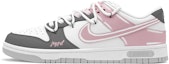 Buy 【訂製球鞋】Nike Dunk Low "Joyful" 改色訂製 特殊鞋盒 低筒 板鞋 男款 灰粉