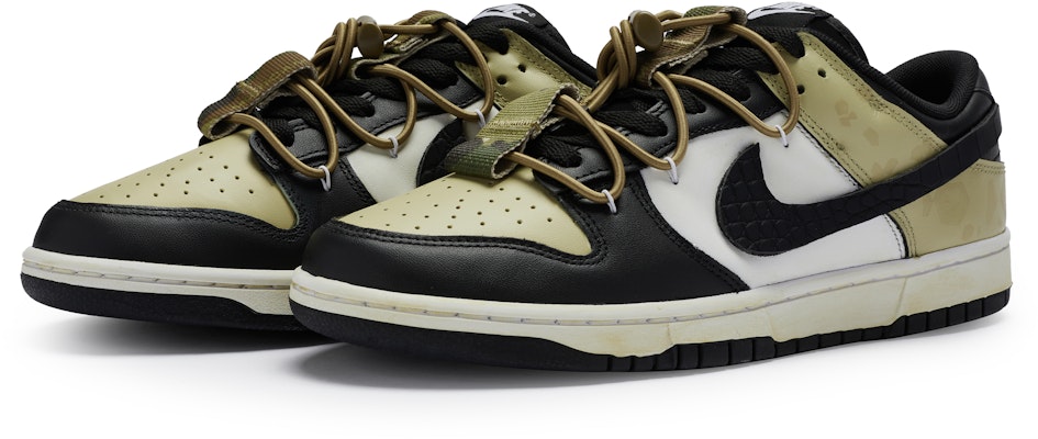 Zapatillas Nike Dunk Low 'Aventura en la Selva Negro Blanco Gris Verde' CW1590-100-484826 Lookbook Zapatillas Nike Dunk Low 'Aventura en la Selva Negro Blanco Gris Verde' CW1590-100-484826