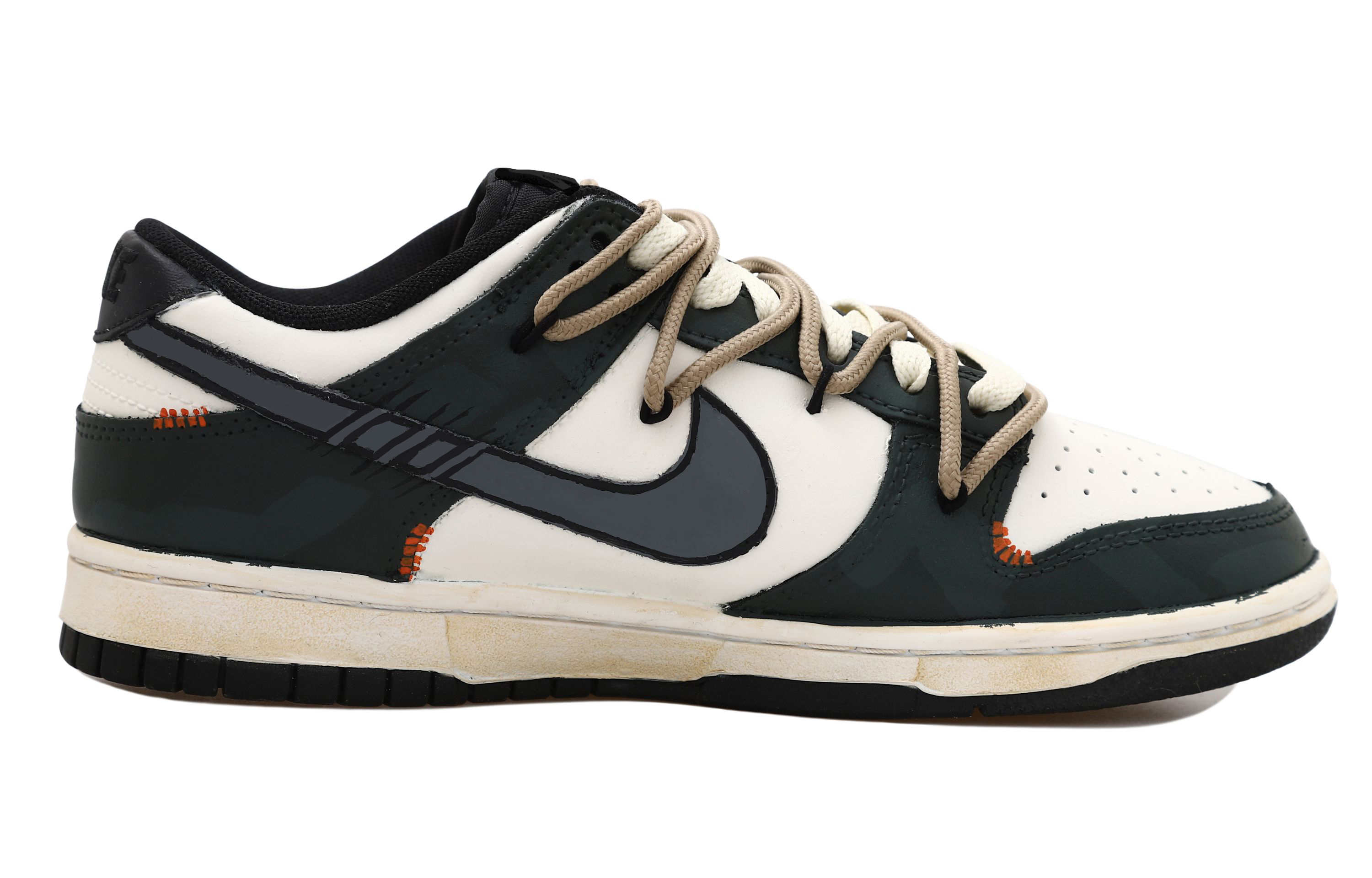 [Custom Shoes] Nike Dunk Low 'Jungle Camo Graffiti' 圖 2