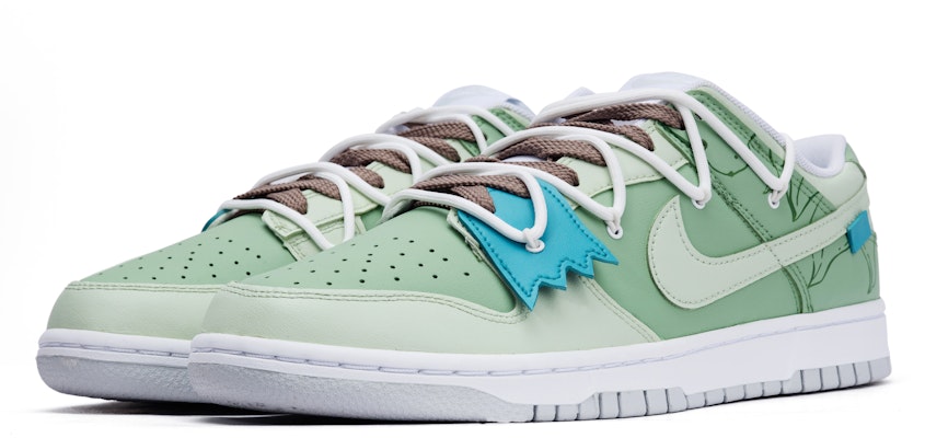 나이키 덩크 로우 '정글 오아시스' (커스텀) DV0831-101(Team44-丛林绿洲) Lookbook 나이키 덩크 로우 '정글 오아시스' (커스텀) DV0831-101(Team44-丛林绿洲)