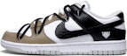 Buy 【訂製球鞋】Nike Dunk Low 野蠻心動 貼皮 防滑減震 低筒 波鞋 男款 卡其黑