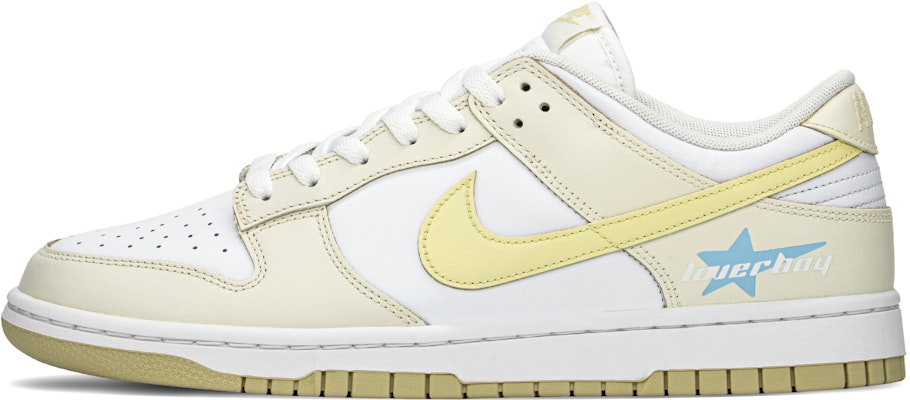 【客製化球鞋】 Nike Dunk Low FZBB 卡其藍星 簡約 百搭 特殊鞋盒 低筒 滑板鞋 男款 卡其黃 Buy 【客製化球鞋】 Nike Dunk Low FZBB 卡其藍星 簡約 百搭 特殊鞋盒 低筒 滑板鞋 男款 卡其黃