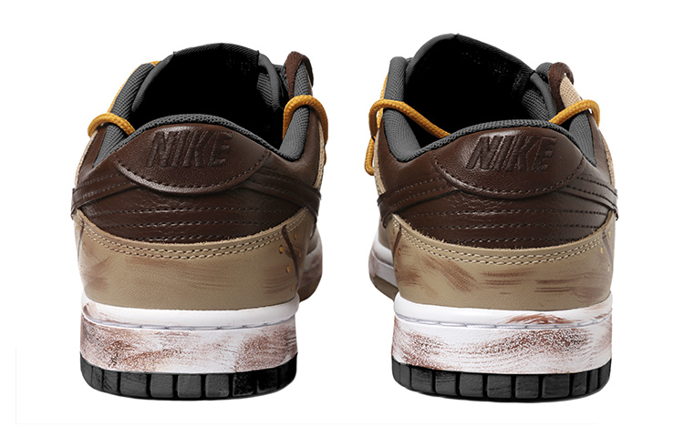 Details for [定制鞋] 耐克Dunk Low '卡其棕复古低帮' DC9560-001(Team拾玖-复古做旧棕女)
