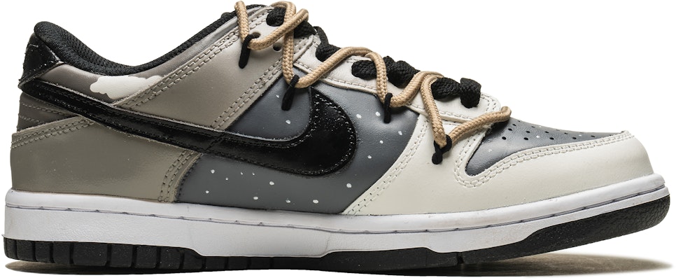 【客製球鞋】Nike Dunk Low 野鶴製造 灰彩雲行 低筒 滑板鞋 男款 卡其色 Lookbook 【客製球鞋】Nike Dunk Low 野鶴製造 灰彩雲行 低筒 滑板鞋 男款 卡其色