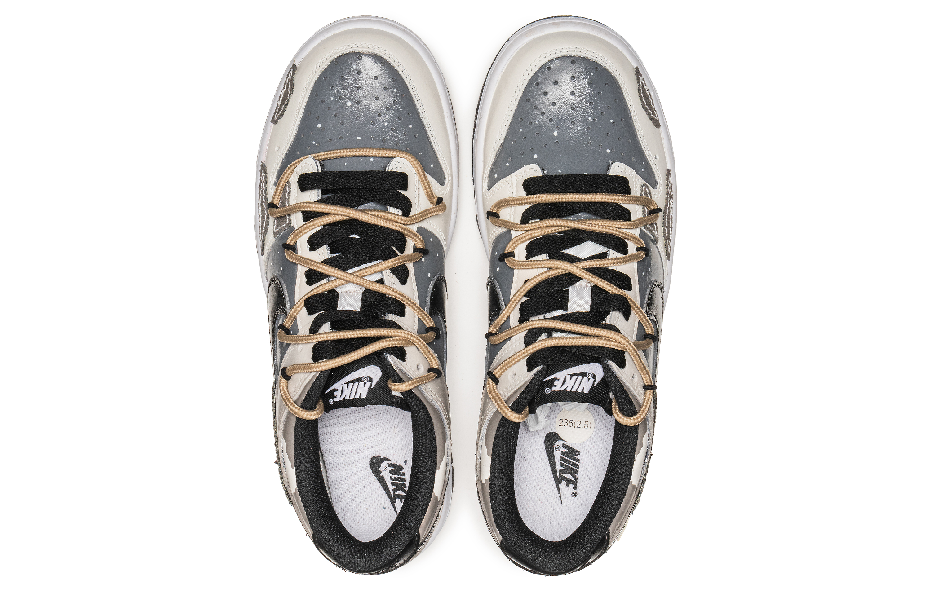 Details for [Sepatu Kustom] Nike Dunk Low 'Khaki Cloud' DD1391-100(TeamB-灰彩云行)