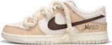Buy 【訂製球鞋】 Nike Dunk Low 熱浪 椰樹 椰子 麻繩綁帶 工裝 復古 低筒 板鞋 男款 卡其色