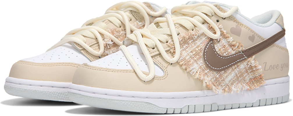 나이키 덩크 로우 '카키 코티지 하트'(Nike 덩크 로우 '카키 코티지 ') DH9765-102(Team24-女款田园小香风卡其色) Lookbook 나이키 덩크 로우 '카키 코티지 하트'(Nike 덩크 로우 '카키 코티지 ') DH9765-102(Team24-女款田园小香风卡其色)