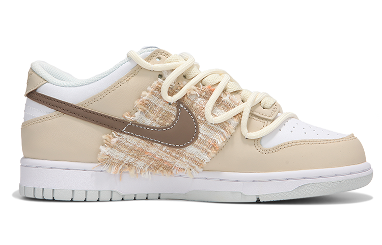 Order [Sepatu Custom] Nike Dunk Low 'Breeze Negeri Khaki' DV0831-101(Team24-男款田园小香风卡其)