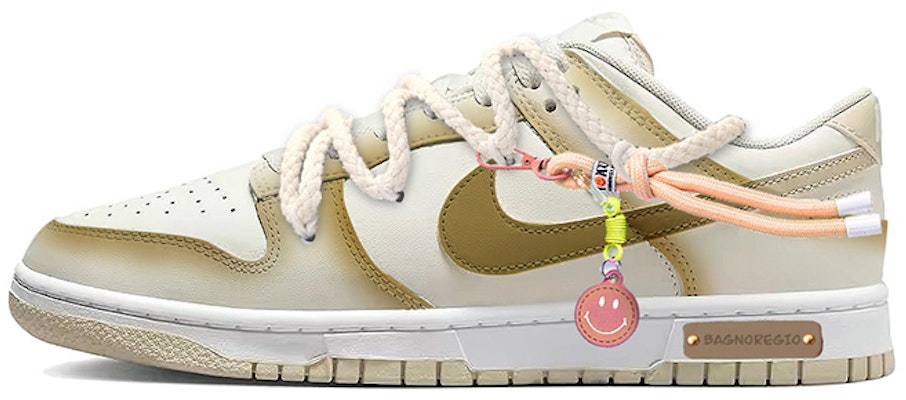 【客製化球鞋】 Nike Dunk Low 黃沙 潮流 防滑耐磨 簡約解構 國潮 低幫 板鞋 男款 卡其色 Buy 【客製化球鞋】 Nike Dunk Low 黃沙 潮流 防滑耐磨 簡約解構 國潮 低幫 板鞋 男款 卡其色