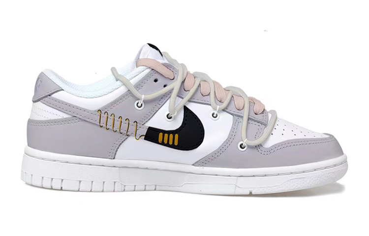 Order [Kasut Custom] Nike Dunk Low 'Khaki Grey Zodiac' DH9765-100(Team拾玖-天秤座女S-BOX)