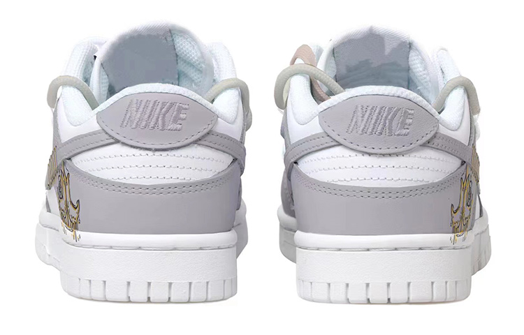 Purchase [Kasut Custom] Nike Dunk Low 'Khaki Grey Zodiac' DH9765-100(Team拾玖-天秤座女S-BOX)