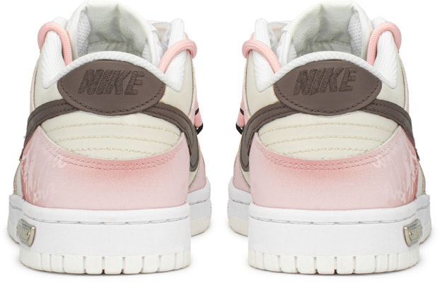 나이키 덩크 로우 '카키 핑크 보우'(커스텀) DH9765-100(TeamA-DK复古少女) Shop 나이키 덩크 로우 '카키 핑크 보우'(커스텀) DH9765-100(TeamA-DK复古少女)