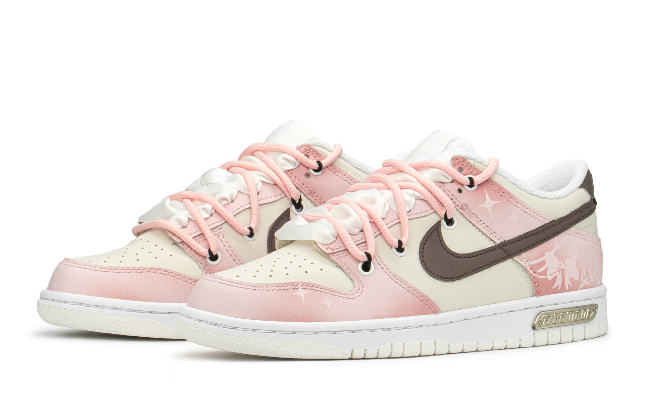 Lookbook [Nike Kustom] Dunk Low 'Khaki Pink Butterfly' DH9765-100(TeamA-DK复古少女S-BOX)