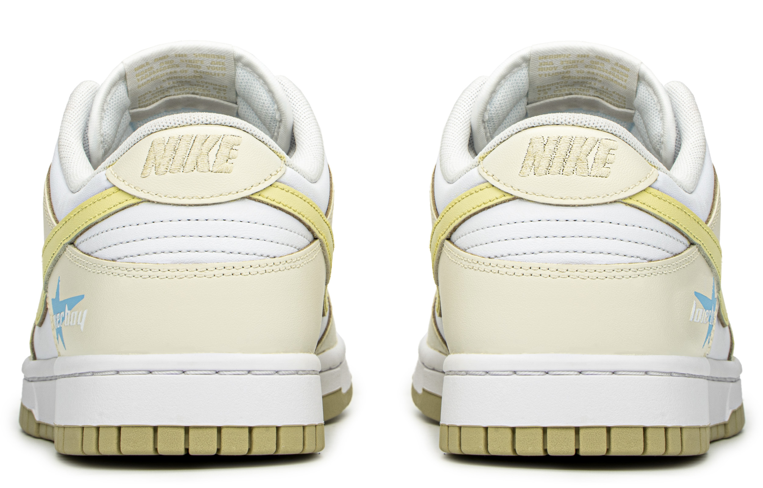 Shop 【訂製球鞋】Nike Dunk Low FZBB 夏日主題現 卡其藍星 簡約 百搭 低筒 板鞋 男款 卡其黃