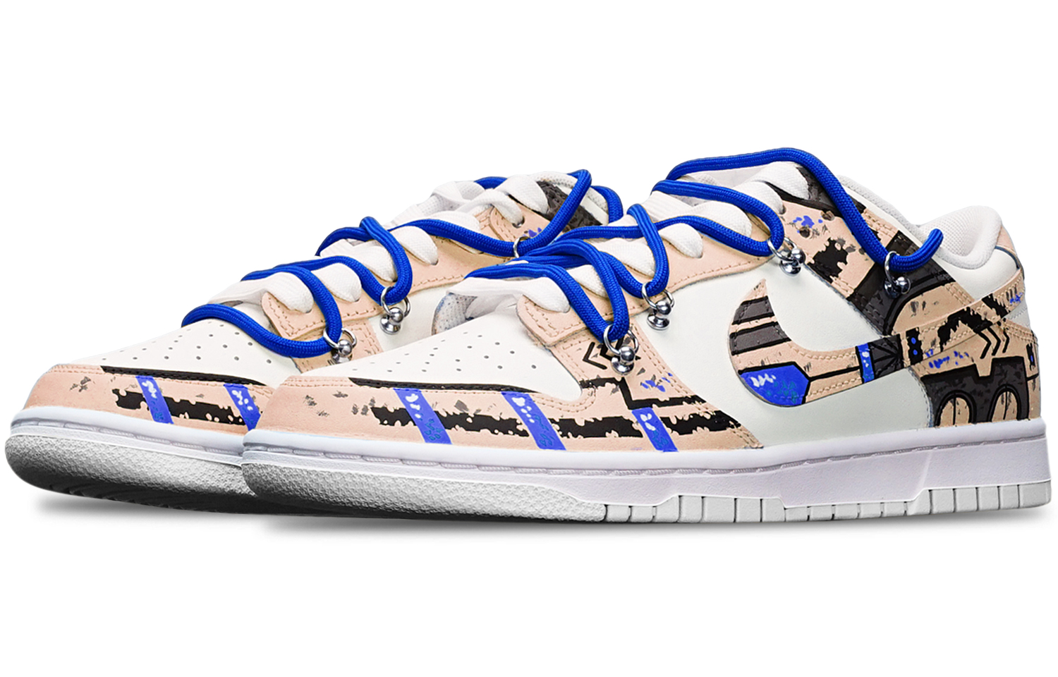 [Custom Shoes] Nike Dunk Low 'Khaki White Gundam' 圖 3