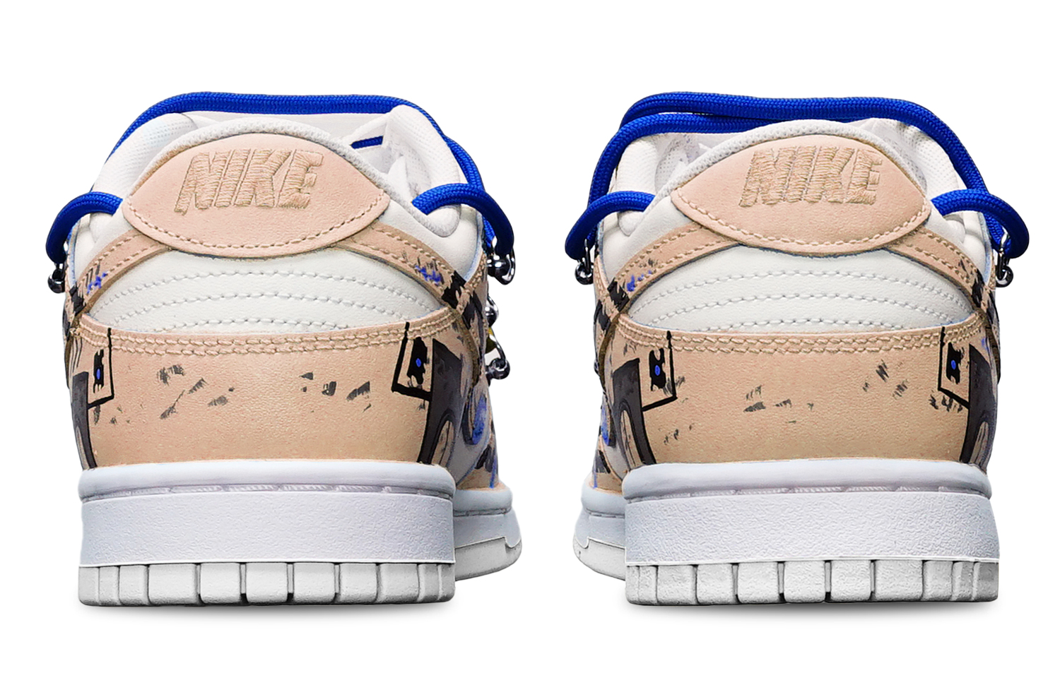 [Custom Shoes] Nike Dunk Low 'Khaki White Gundam' 圖 4