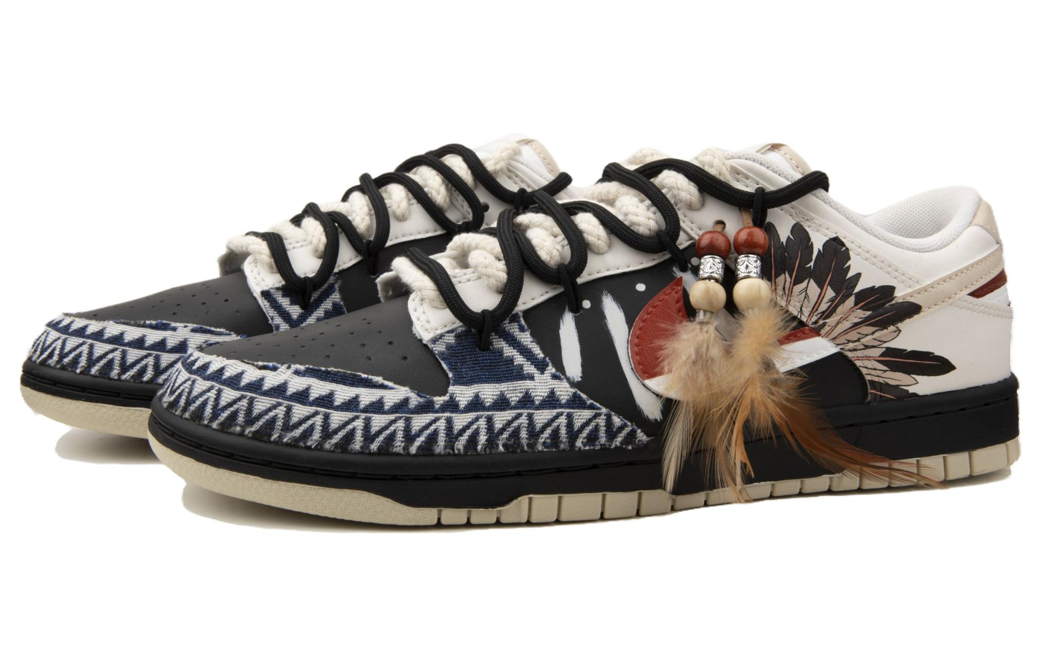 Shop [Sepatu Custom] Nike Dunk Low 'Kiana Indigo-Cokelat' DV0831-003（Team241-Kiana）