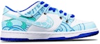 Order 【定制球鞋】Nike Dunk Low 酷飒一夏 王者榮耀 諸葛亮 時雨天司 解構鞋帶 電玩 低幫 板鞋 GS 北卡藍