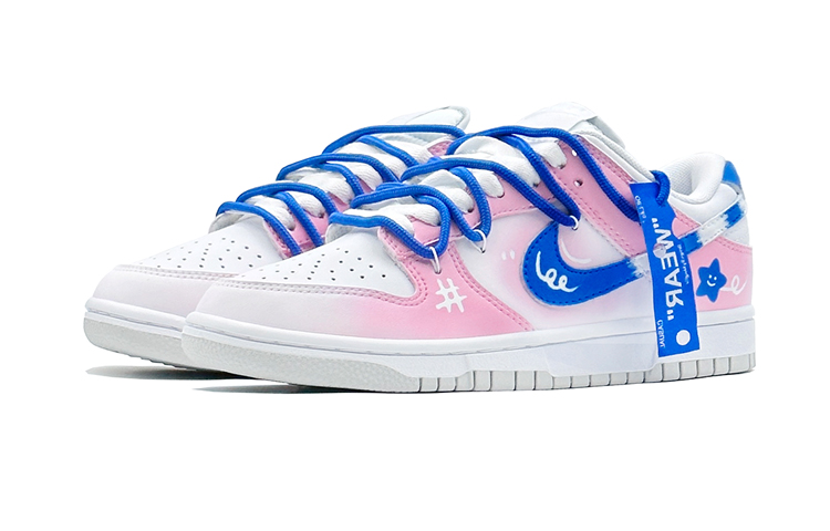 Lookbook 나이키 덩크 로우 '클라인 블루 핑크 스타' (Nike Dunk Low 'Klein Blue Pink Star') DV0831-101(Team88-克莱因蓝星星S-BOX)