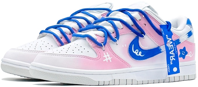 나이키 덩크 로우 '클라인 블루 핑크 스타' (Nike Dunk Low 'Klein Blue Pink Star') DV0831-101(Team88-克莱因蓝星星S-BOX) Lookbook 나이키 덩크 로우 '클라인 블루 핑크 스타' (Nike Dunk Low 'Klein Blue Pink Star') DV0831-101(Team88-克莱因蓝星星S-BOX)