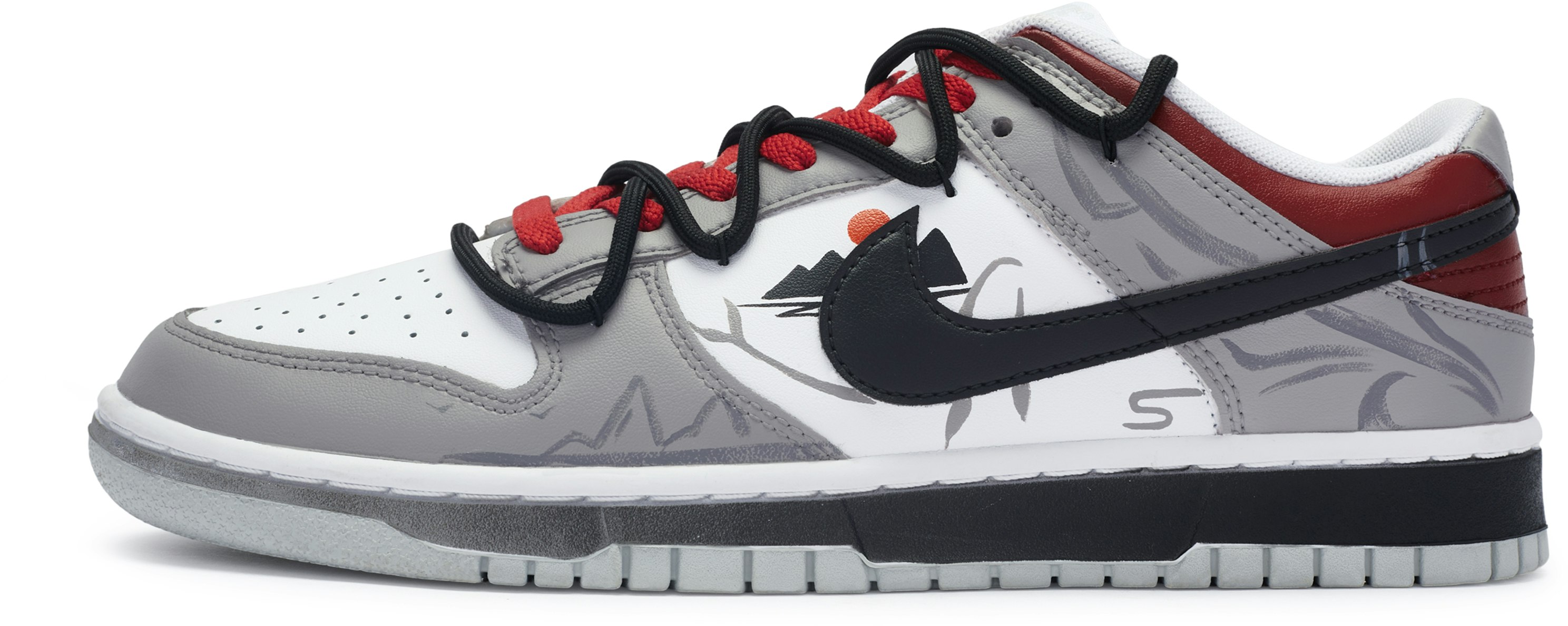 custom-shoes-nike-dunk-low-kunpeng-chinese-landscape