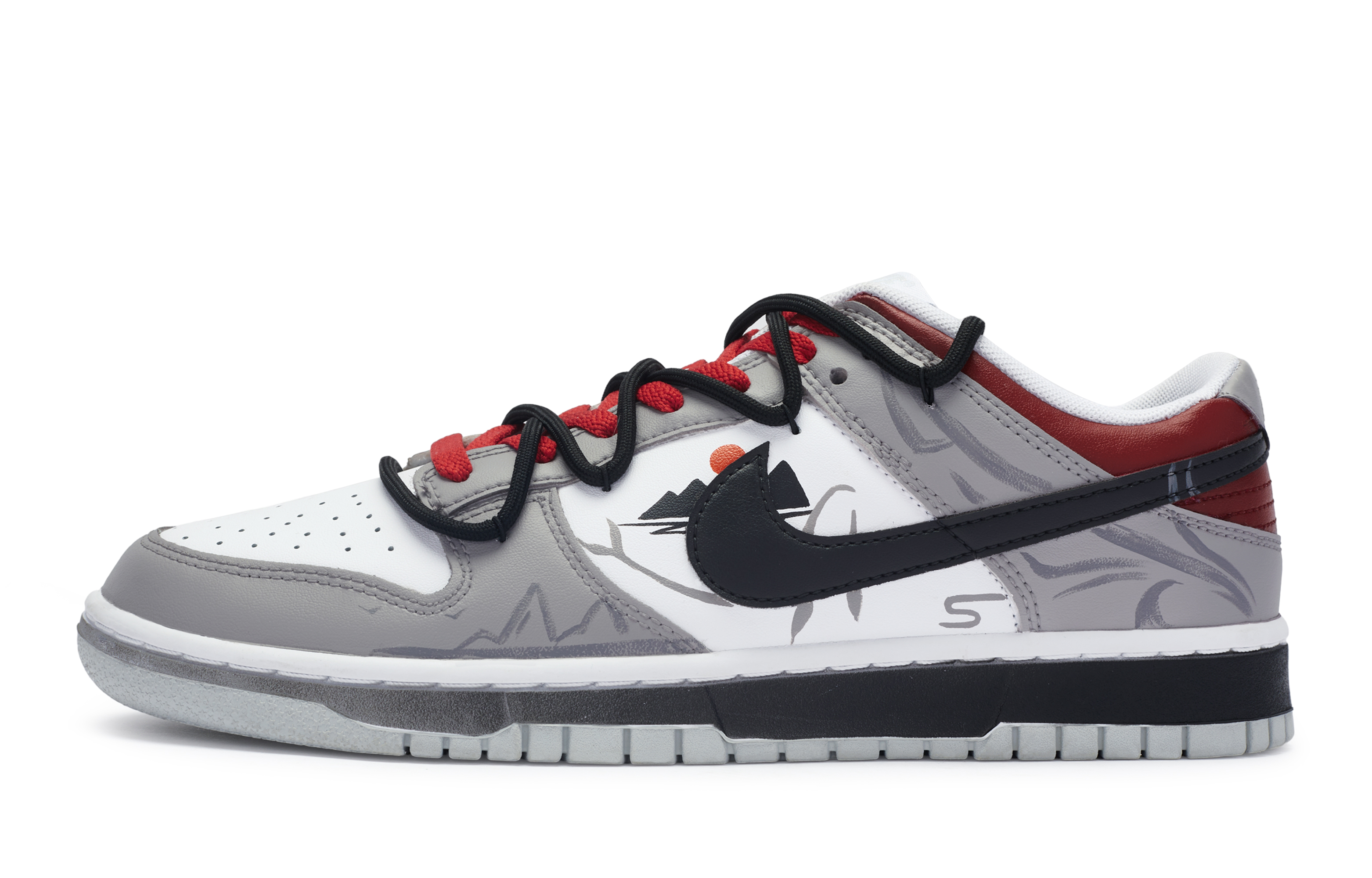 Order 나이키 덩크 로우 '곤붕 중국풍경' (Nike Dunk Low 'Gonbung Jungguk Punggyeong') DH9765-102(Team80-女款鲲鹏)
