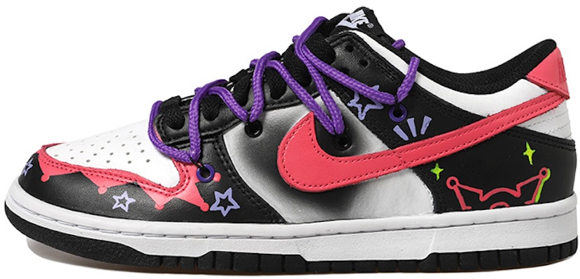 Zapatillas Nike Dunk Low 'Kuromi Negro Blanco Púrpura Rojo Graffiti' DC9560-001(Team拾玖-黑紫星星女S-BOX) Buy Zapatillas Nike Dunk Low 'Kuromi Negro Blanco Púrpura Rojo Graffiti' DC9560-001(Team拾玖-黑紫星星女S-BOX)