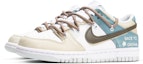 Lookbook 【定制球鞋】Nike Dunk Low 參次實驗室 始終如一 青沫做舊 防滑耐磨 低筒 板鞋 男款 杏仁色