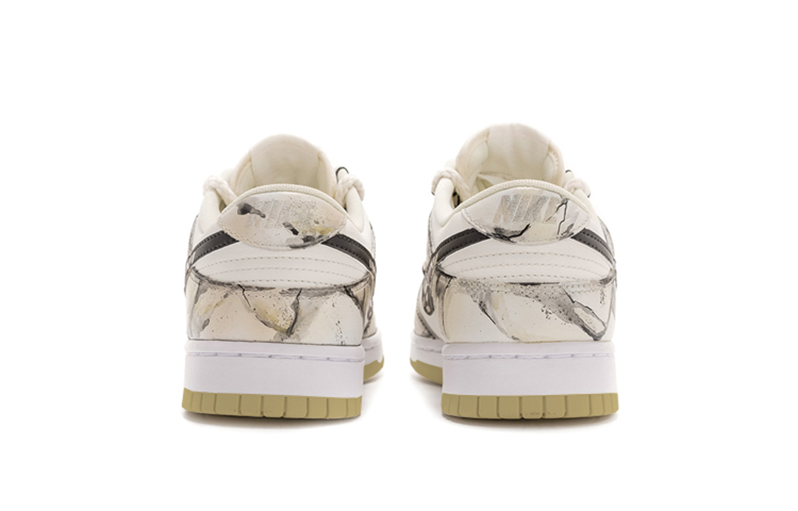 Purchase 나이키 덩크 로우 '노동절 휴가 크랙 타이다이' 커스텀 DJ6188-100(TeamR-男款手绘裂纹白S-BOX)