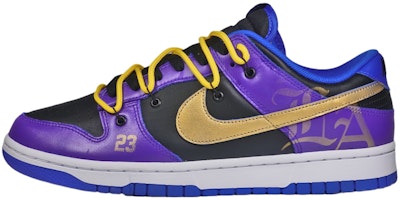 Nike Dunk Low Lakers Personalizadas (Kobe/LeBron) DD1391-001(TeamF-男款手绘喷绘紫金) Buy Nike Dunk Low Lakers Personalizadas (Kobe/LeBron) DD1391-001(TeamF-男款手绘喷绘紫金)