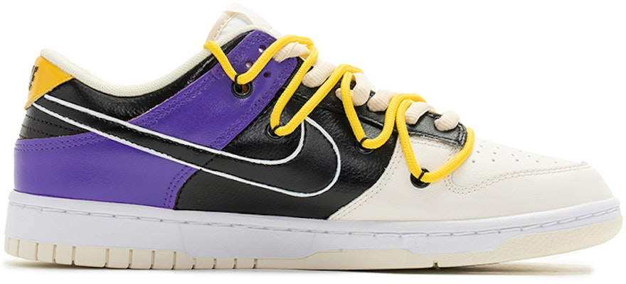 【定製球鞋】 Nike Dunk Low 紫金湖人 24 野鶴製造 紫金湖人 24 漸變 曼巴蛇紋 解構雙鞋帶 鴛鴦配色 休閒 低幫 板鞋 男款 紫金 Order 【定製球鞋】 Nike Dunk Low 紫金湖人 24 野鶴製造 紫金湖人 24 漸變 曼巴蛇紋 解構雙鞋帶 鴛鴦配色 休閒 低幫 板鞋 男款 紫金