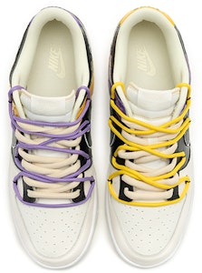 【定製球鞋】 Nike Dunk Low 紫金湖人 24 野鶴製造 紫金湖人 24 漸變 曼巴蛇紋 解構雙鞋帶 鴛鴦配色 休閒 低幫 板鞋 男款 紫金 Shop 【定製球鞋】 Nike Dunk Low 紫金湖人 24 野鶴製造 紫金湖人 24 漸變 曼巴蛇紋 解構雙鞋帶 鴛鴦配色 休閒 低幫 板鞋 男款 紫金