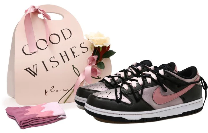 custom-shoes-nike-dunk-low-laser-iridescent-black-pink