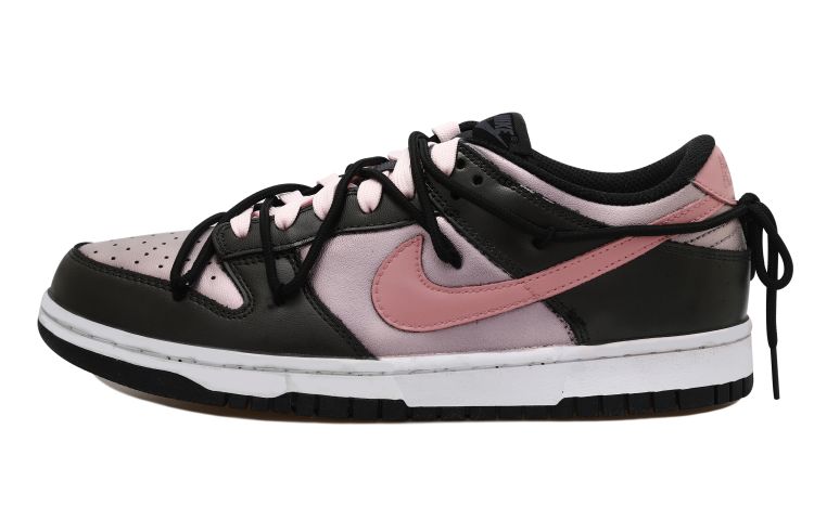 Order 【カスタムシューズ】ナイキ ダンク ロー『レーザー イリデセント ブラック-ピンク』 CW1590-100(Team拾玖-珠光黑粉勾S-BOX）