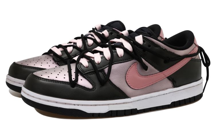 Shop 【カスタムシューズ】ナイキ ダンク ロー『レーザー イリデセント ブラック-ピンク』 CW1590-100(Team拾玖-珠光黑粉勾S-BOX）