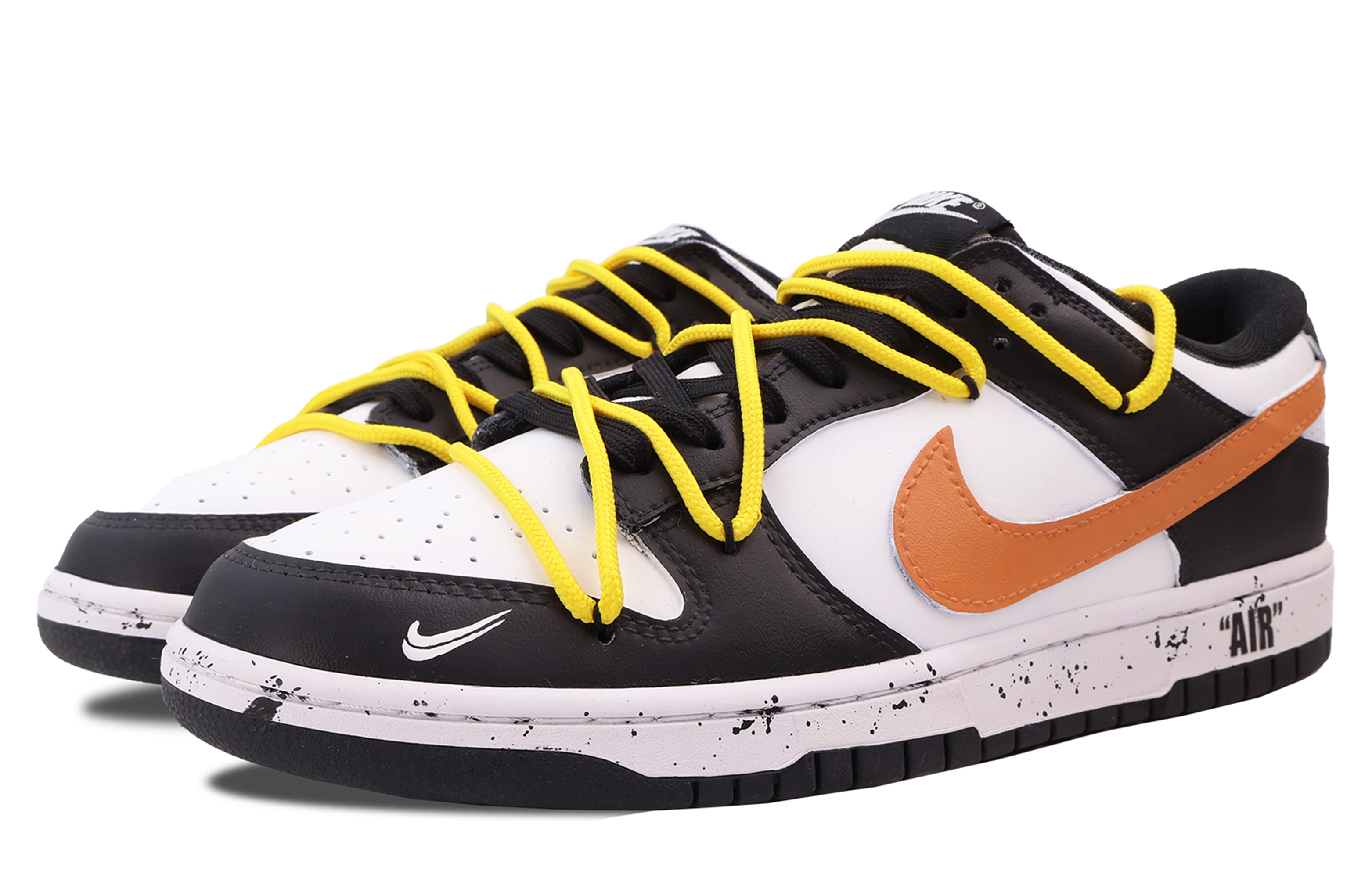 Lookbook 나이키 덩크 로우 '레이트 탠저린' (커스텀) CW1590-100(Team53-女款晚橘夏)