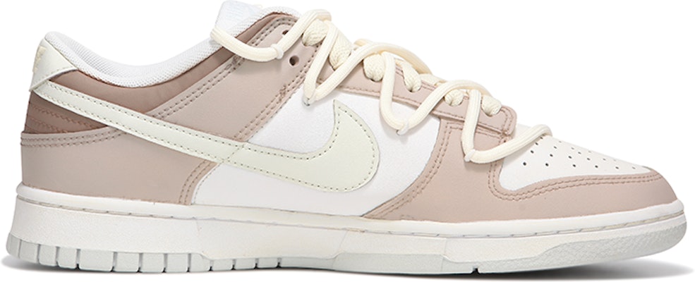 【客製球鞋】Nike Dunk Low 熱浪 拿鐵 沈染 復古做舊 大地色系 愛心 解構綁帶 低筒 板鞋 男款 白棕 Order 【客製球鞋】Nike Dunk Low 熱浪 拿鐵 沈染 復古做舊 大地色系 愛心 解構綁帶 低筒 板鞋 男款 白棕