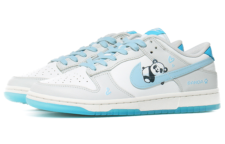 Lookbook [Nike Sepatu Kustom] Nike Dunk Low 'Lazy Panda' FN3433-141(Team10-慵懒大熊猫）
