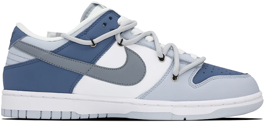 【定製球鞋】Nike Dunk Low "Neutral Grey" 慵懶週末 百搭 清冷 低幫 板鞋 GS 藍灰白 Order 【定製球鞋】Nike Dunk Low "Neutral Grey" 慵懶週末 百搭 清冷 低幫 板鞋 GS 藍灰白