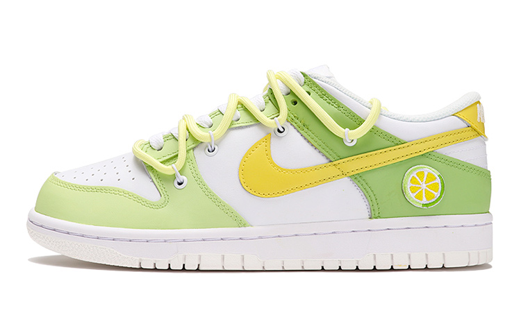 [Custom Shoes] Nike Dunk Low 'Lemon Fresh Deconstruct Dual Shoelaces'