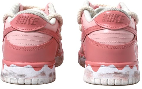 ナイキ ダンク ロー "レターロープ ピンク" (カスタム) DH9765-100(Team拾玖-粉扣绑带女S-BOX) Purchase ナイキ ダンク ロー "レターロープ ピンク" (カスタム) DH9765-100(Team拾玖-粉扣绑带女S-BOX)